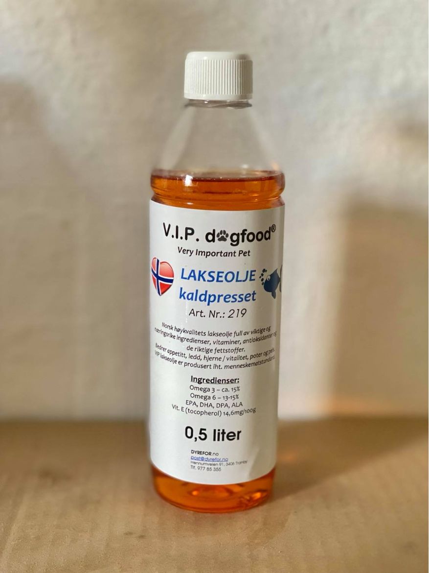 Bilde av VIP Dogwear Lakseolje 0,5l 